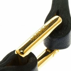 Hermes Micro Rivale Blue Leather Bracelet XS For Women -Deals Hermes Store luxury women hermes used accessories p94356 007