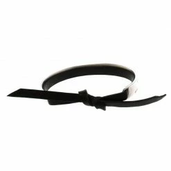 Hermes Silver & Leather Cartouche Bracelet 16cm For Women -Deals Hermes Store luxury women hermes used accessories p97603 006