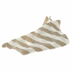 Hermes Beige And White Striped Silk Diamond Scarf For Women -Deals Hermes Store luxury women hermes used accessories p98154 004