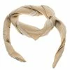 Hermes Passementerie Beige Printed Silk Square Scarf For Women