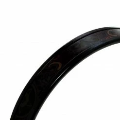 Hermes Purple Printed Enamel Black PVD Plated Narrow Bangle Bracelet GM For Women -Deals Hermes Store luxury women hermes used accessories p98737 004