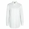 Hermes White Cotton Long Sleeve Button Front Shirt M For Women 2 Hermes White Cotton Long Sleeve Button Front Shirt M For Women -Deals Hermes Store luxury women hermes used clothes p116967 001