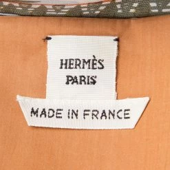 Hermes Aloha Print Raglan Sleeve Silk Tunic Dress S For Women -Deals Hermes Store luxury women hermes used clothes p132379 0005