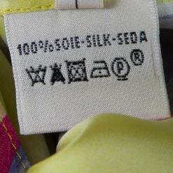 Hermes Yellow Silk Chain Printed Front Tie Long Sleeve Shirt S For Women 15 Hermes Yellow Silk Chain Printed Front Tie Long Sleeve Shirt S For Women -Deals Hermes Store luxury women hermes used clothes p141584 0007