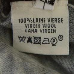 Hermes Grey Tie Dye Effect Wool V Neck Sweater S For Women -Deals Hermes Store luxury women hermes used clothes p168586 001