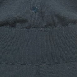 Hermes Teal Blue Cashmere Cinched Waist Button Front Jumpsuit M For Women -Deals Hermes Store luxury women hermes used clothes p170669 007