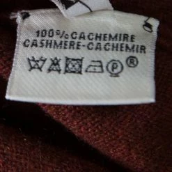 Hermes Brown Cashmere Dolman Sleeve Cropped Sweater M For Women 15 Hermes Brown Cashmere Dolman Sleeve Cropped Sweater M For Women -Deals Hermes Store luxury women hermes used clothes p172335 003