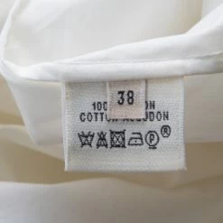Hermes Off White Cotton Embroidered Pocket Detail Sleeveless Tunic Dress M For Women 15 Hermes Off White Cotton Embroidered Pocket Detail Sleeveless Tunic Dress M For Women -Deals Hermes Store luxury women hermes used clothes p176436 006