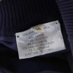 Hermes Dark Blue Pavois Flag Print Silk Halter Top And Trousers Set M For Women 17 Hermes Dark Blue Pavois Flag Print Silk Halter Top And Trousers Set M For Women -Deals Hermes Store luxury women hermes used clothes p181785 004