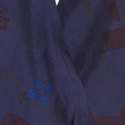 Hermes Dark Blue Pavois Flag Print Silk Halter Top And Trousers Set M For Women 13 Hermes Dark Blue Pavois Flag Print Silk Halter Top And Trousers Set M For Women -Deals Hermes Store luxury women hermes used clothes p181785 008