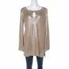 Hermes Metallic Silk And Lurex Knit Sweater M For Women -Deals Hermes Store luxury women hermes used clothes p219488 006