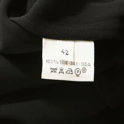 Hermes Black Silk Long Sleeve Collared Dress L For Women 13 Hermes Black Silk Long Sleeve Collared Dress L For Women -Deals Hermes Store luxury women hermes used clothes p242180 005