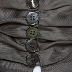 Hermes Grey Printed Silk High Neck Blouse M For Women 11 Hermes Grey Printed Silk High Neck Blouse M For Women -Deals Hermes Store luxury women hermes used clothes p261013 007