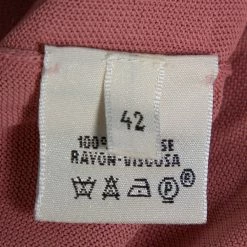Hermes Pink Knit Sleeve Tie Detail Top L For Women -Deals Hermes Store luxury women hermes used clothes p374682 003