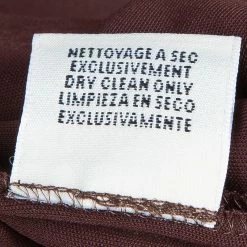 Hermes Burgundy Long Sleeve Dress M For Women -Deals Hermes Store luxury women hermes used clothes p53122 011