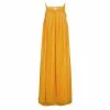 Hermes Orange Pleated Cotton Sleeveless Maxi Dress S For Women -Deals Hermes Store luxury women hermes used clothes p57102 001