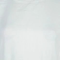 Hermes White Cotton-Linen Belted Dress S For Women -Deals Hermes Store luxury women hermes used clothes p57421 008