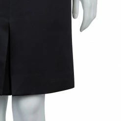 Hermes Black Silk Fitted Sleeveless Dress S For Women -Deals Hermes Store luxury women hermes used clothes p57505 0006
