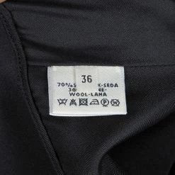 Hermes Black Silk Fitted Sleeveless Dress S For Women -Deals Hermes Store luxury women hermes used clothes p57505 0010