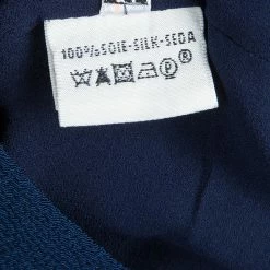 Hermes Blue Silk Knit One Shoulder Draped Dress S For Women -Deals Hermes Store luxury women hermes used clothes p59268 0012