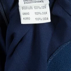 Hermes Blue Silk Knit One Shoulder Draped Dress S For Women -Deals Hermes Store luxury women hermes used clothes p59268 0014