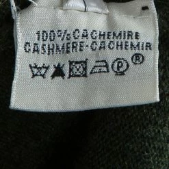 Hermes Olive Green Zip Front Cropped Cashmere Cardigan S For Women -Deals Hermes Store luxury women hermes used clothes p59852 010