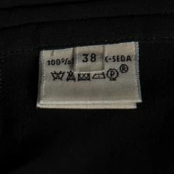 Hermes Black Silk Quilted Detail Joggers M For Women -Deals Hermes Store luxury women hermes used clothes p608940 004