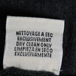 Hermes Charcoal Grey Wool Sleeveless Button Front Long Cardigan M For Women -Deals Hermes Store luxury women hermes used clothes p610600 004