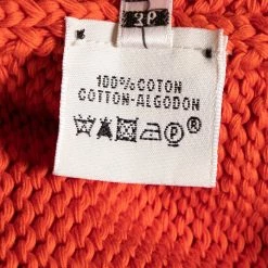 Hermes Orange Cotton Knit Sleeveless Belted Mini Dress S For Women 13 Hermes Orange Cotton Knit Sleeveless Belted Mini Dress S For Women -Deals Hermes Store luxury women hermes used clothes p629530 005