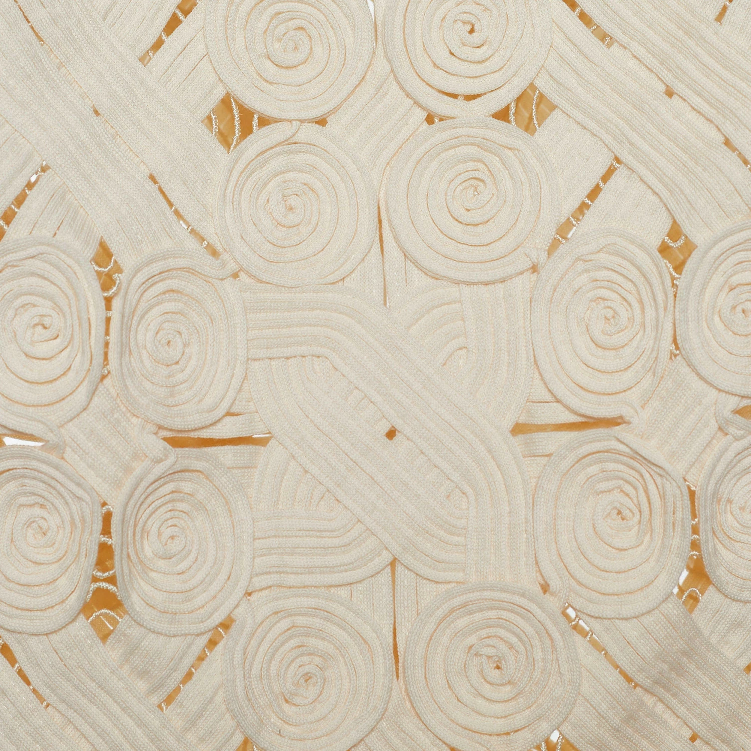 Hermes Hermès Off- White Rosette Crochet Knit Sleeveless Top S For Women 5 Hermes Hermès Off- White Rosette Crochet Knit Sleeveless Top S For Women - Image 3