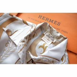 Hermes Multicolor Silk Shirt 38 FR For Women -Deals Hermes Store luxury women hermes used clothes p663927 012