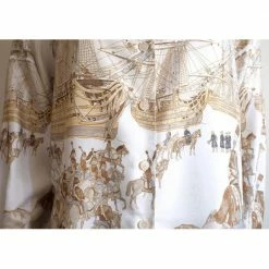 Hermes Multicolor Silk Shirt FR 40 For Women -Deals Hermes Store luxury women hermes used clothes p663930 001