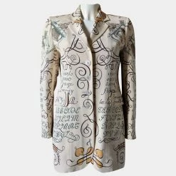 Hermes Beige Blazer In Seta Blazer Size Tg.38 FR For Women