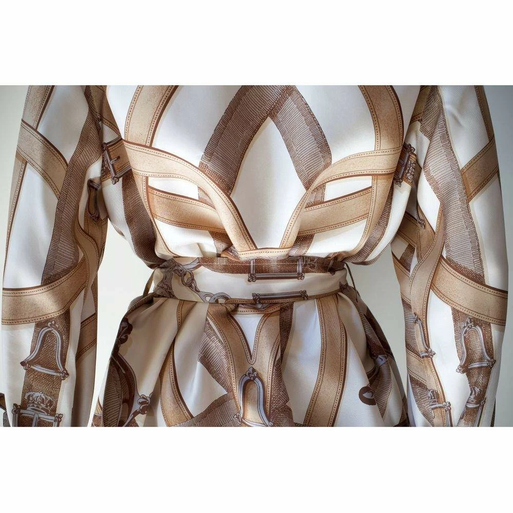 Hermes Multicolor Giacca In Seta Jacket Size Tg.36 FR For Women 10 Hermes Multicolor Giacca In Seta Jacket Size Tg.36 FR For Women - Image 8