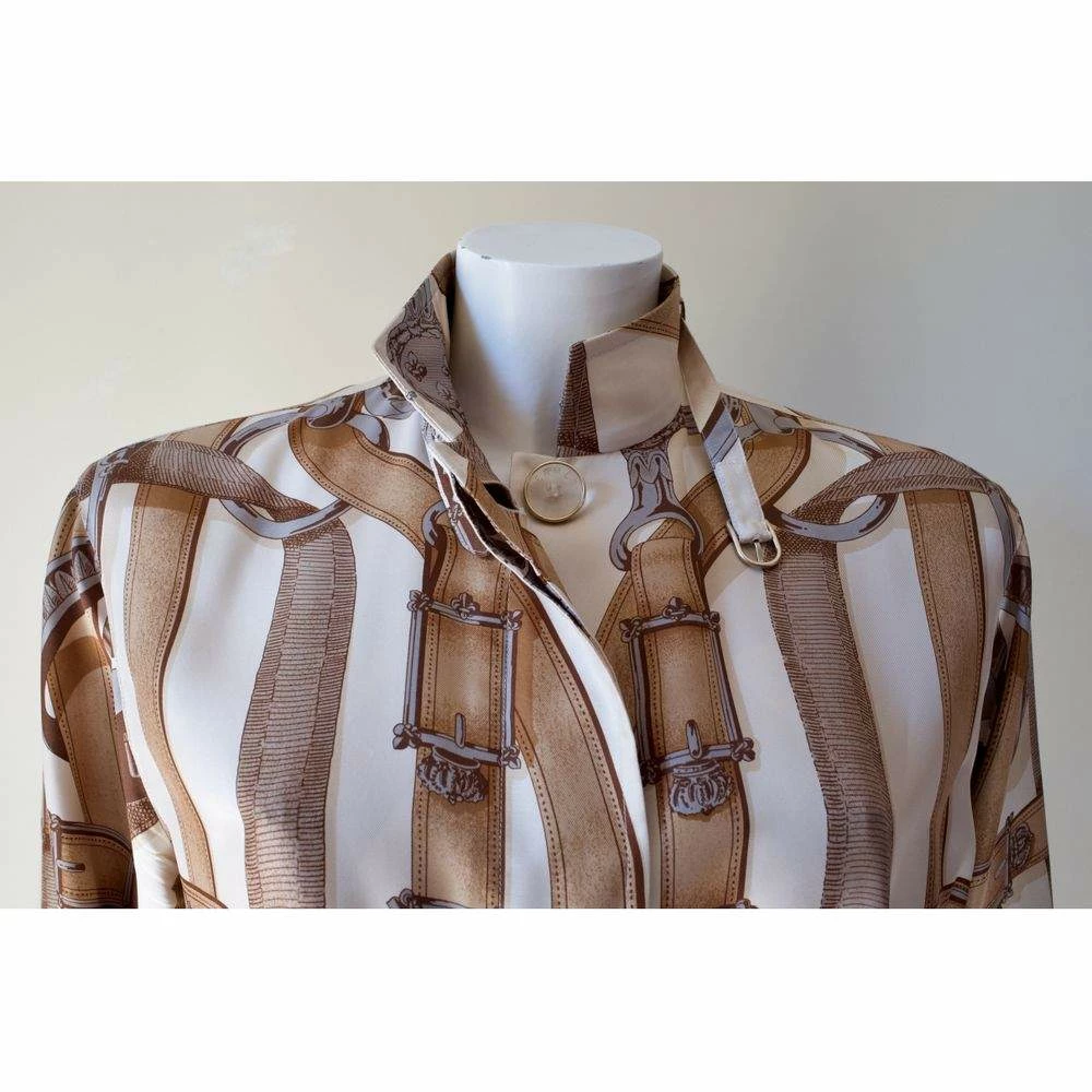 Hermes Multicolor Giacca In Seta Jacket Size Tg.36 FR For Women 13 Hermes Multicolor Giacca In Seta Jacket Size Tg.36 FR For Women - Image 11