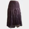 Hermes Brown Gonna Inpizzo Skirt Size Tg.40 FR For Women -Deals Hermes Store luxury women hermes used clothes p667740 003