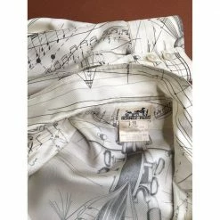Hermes Multicolor Camicia In Seta Shirt Size Tg.38FR For Women -Deals Hermes Store luxury women hermes used clothes p667741 004