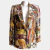 Hermes Multicolor Blazer In Seta Blazer Size Tg.42 FR For Women -Deals Hermes Store luxury women hermes used clothes p667746 003