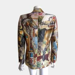 Hermes Multicolor Blazer In Seta Blazer Size Tg.42 FR For Women -Deals Hermes Store luxury women hermes used clothes p667746 007