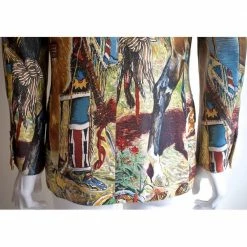 Hermes Multicolor Blazer In Seta Blazer Size Tg.42 FR For Women -Deals Hermes Store luxury women hermes used clothes p667746 009