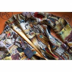 Hermes Multicolor Blazer In Seta Blazer Size Tg.42 FR For Women -Deals Hermes Store luxury women hermes used clothes p667746 013