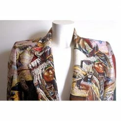 Hermes Multicolor Blazer In Seta Blazer Size Tg.42 FR For Women -Deals Hermes Store luxury women hermes used clothes p667746 015