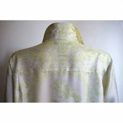 Hermes Yellow Camicia In Seta Shirt Size Tg.42 FR For Women -Deals Hermes Store luxury women hermes used clothes p667749 003