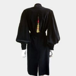 Hermes Black Abito Velluto Dress Size Tg.42 FR For Women -Deals Hermes Store luxury women hermes used clothes p667753 008