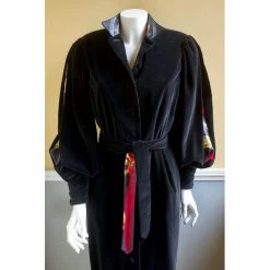 Hermes Black Abito Velluto Dress Size Tg.42 FR For Women -Deals Hermes Store luxury women hermes used clothes p667753 011