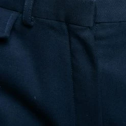 Hermes Navy Blue Wool Straight Leg Trousers M Waist 30" For Women 10 Hermes Navy Blue Wool Straight Leg Trousers M Waist 30" For Women -Deals Hermes Store luxury women hermes used clothes p688721 006