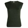 Hermes Olive Green Cashmere Sleeveless Sweater Vest S For Women -Deals Hermes Store luxury women hermes used clothes p87049 001