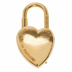 Hermes 2004 La Fantaisie Cadena Charm Padlock For Women -Deals Hermes Store luxury women hermes used fashion silver jewelry p6875 0003