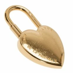 Hermes 2004 La Fantaisie Cadena Charm Padlock For Women -Deals Hermes Store luxury women hermes used fashion silver jewelry p6875 0004