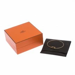 Hermes Chain D'Ancre Ronde 18k Yellow Gold Hook Bracelet SH For Women 15 Hermes Chain D'Ancre Ronde 18k Yellow Gold Hook Bracelet SH For Women -Deals Hermes Store luxury women hermes used fine jewelry p244201 007